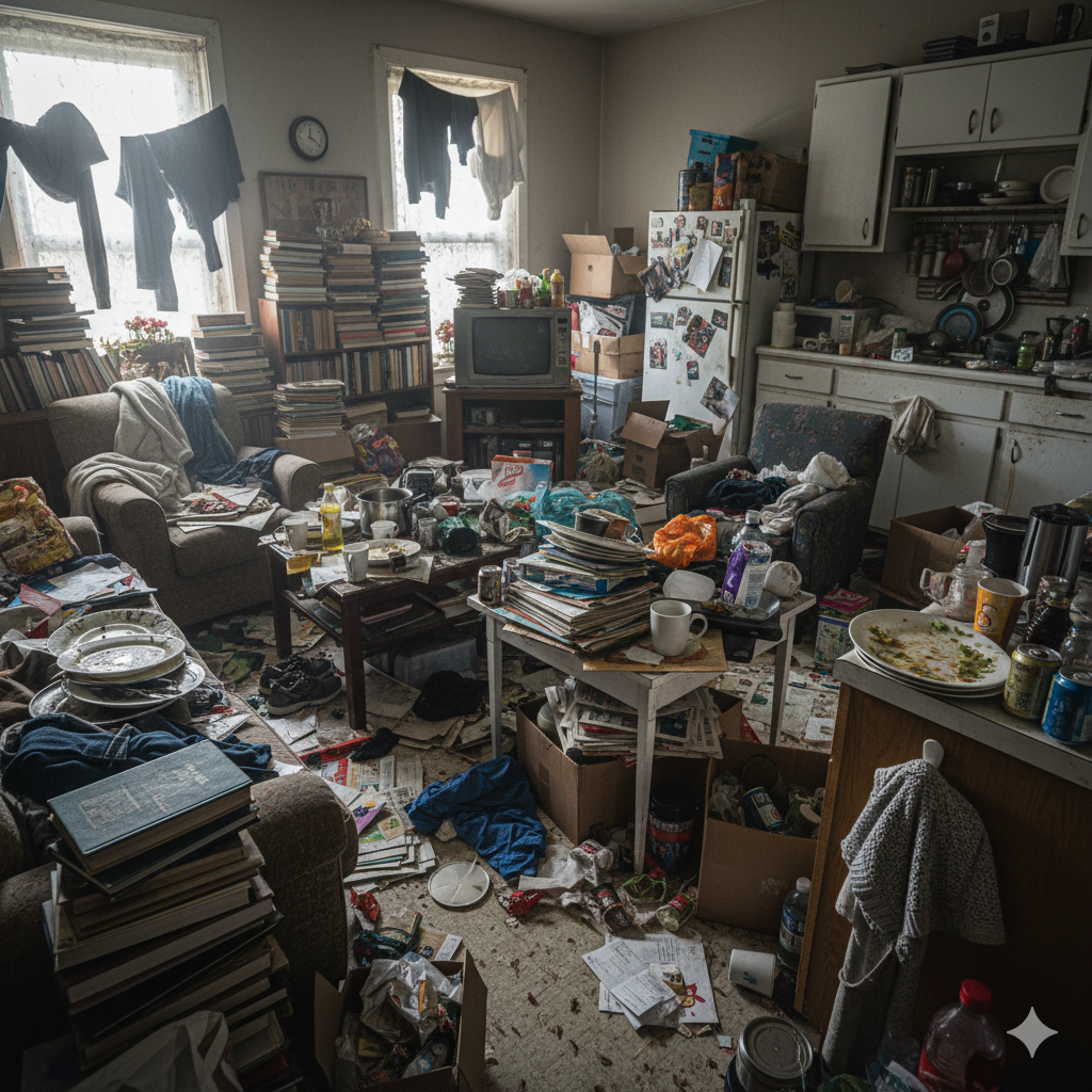 Cluttered Home Sold Salt Lake City